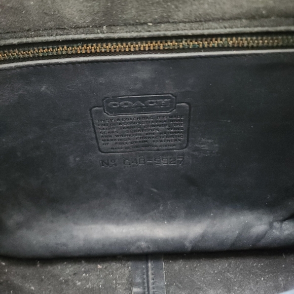 PROJECT Vintage Coach blue navy Willis 9927 - Picture 4 of 6